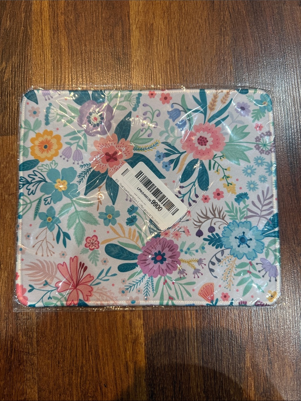 Floral Pastel Accent Mouse Pad Mat - Multicolor